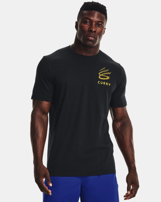 Men's Curry XL T-Shirt, Black, pdpMainDesktop image number 0